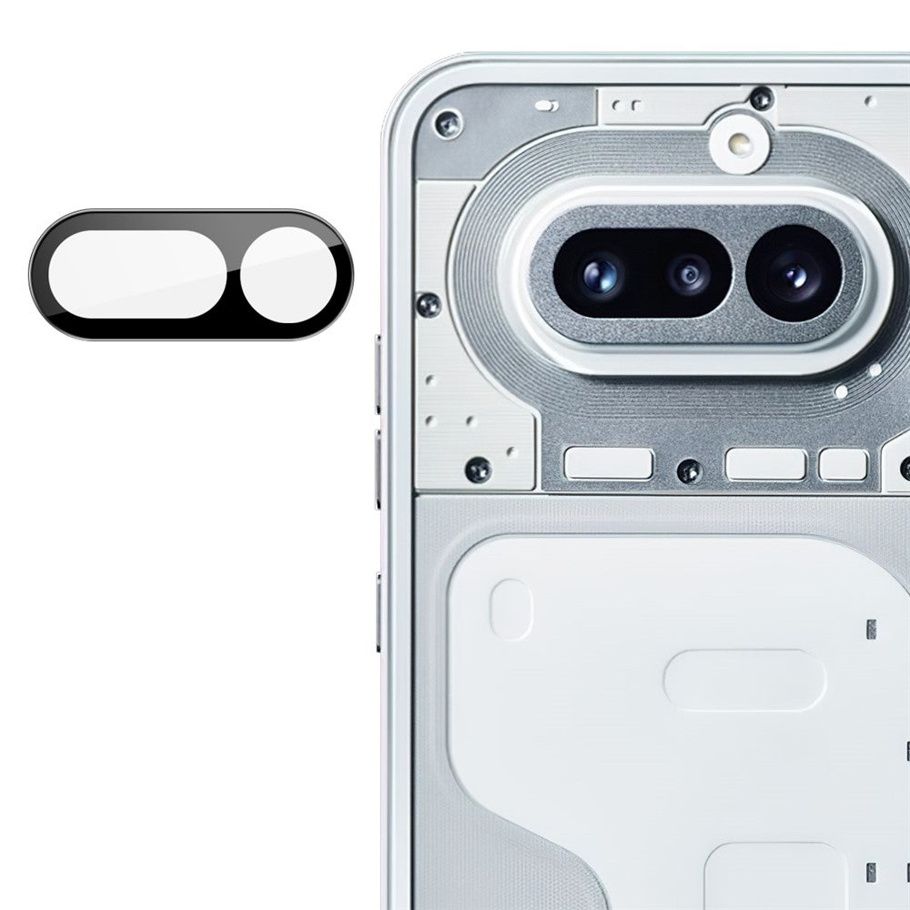 Folie Camera pentru Nothing Phone (4a) - Techsuit Full Camera Glass - Black