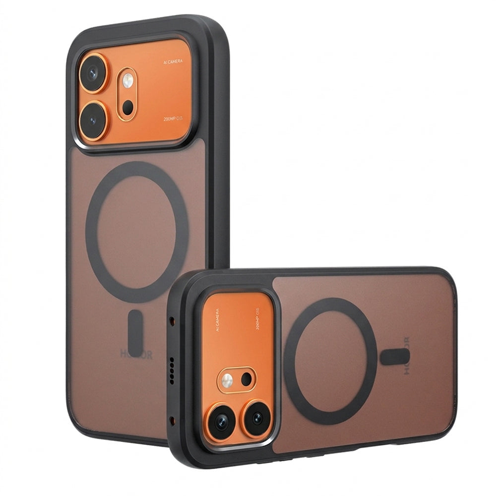 Husa de protectie Techsuit PureFrost MagSafe compatibil cu Honor 600 / 600 Pro, Negru