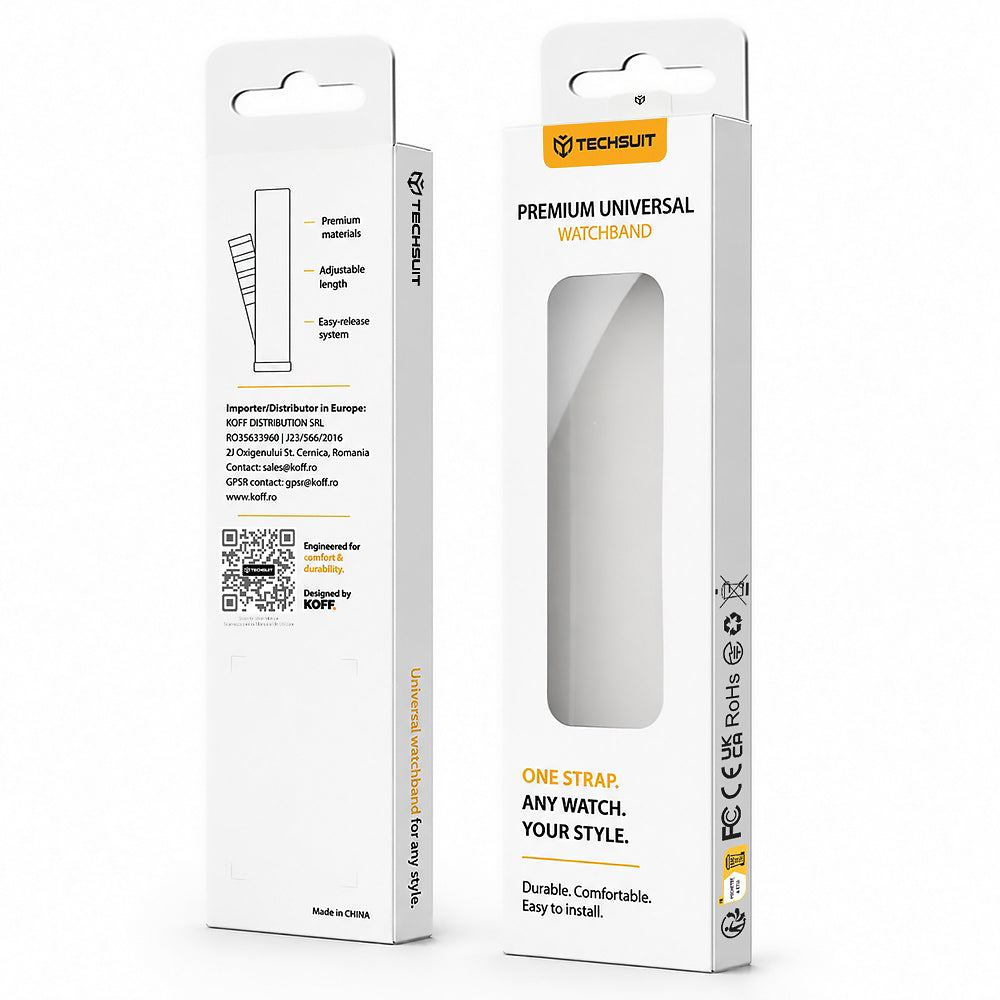 Curea smartwatch Techsuit compatibil cu Samsung Galaxy Watch / Watch 3 / Gear S3, Turcoaz