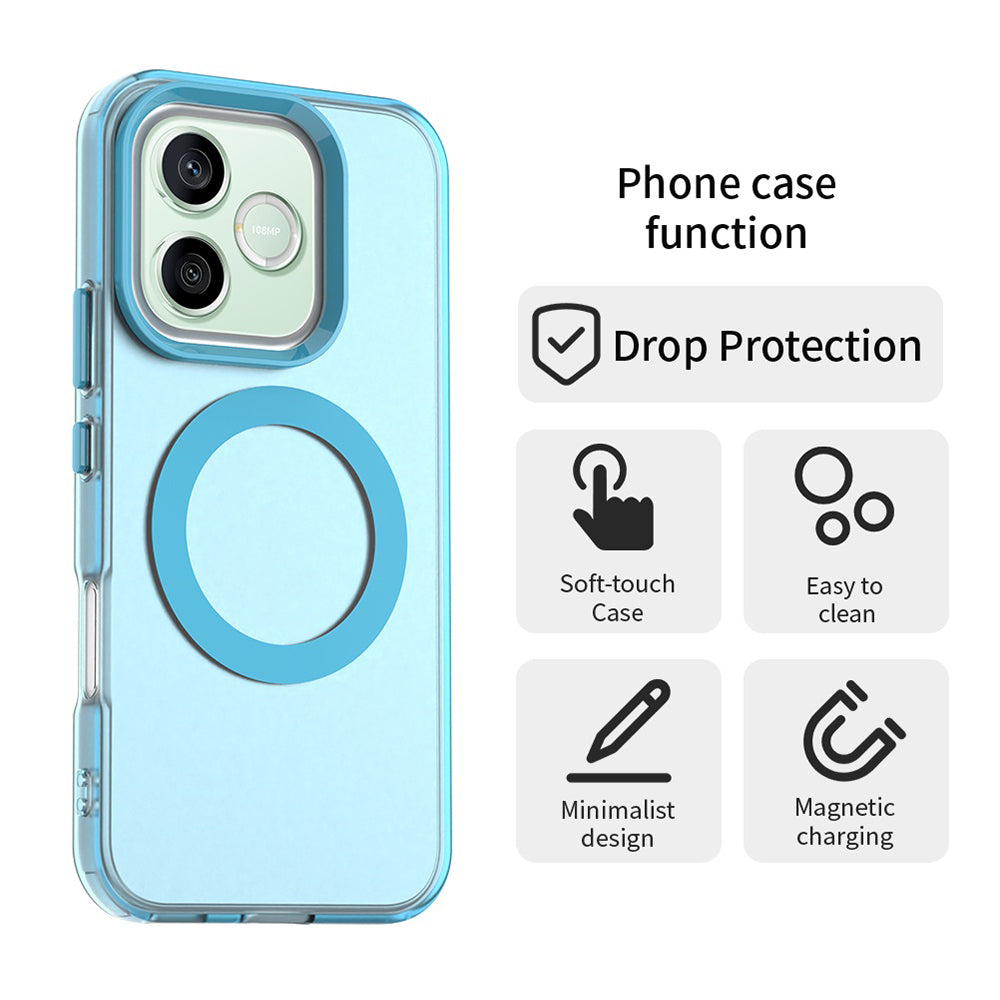 Husa pentru Honor 600 / 600 Pro - Techsuit CandyCase MagSafe - Blue
