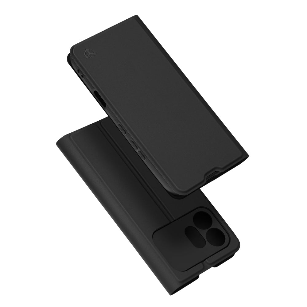 Husa de protectie Techsuit Magskin Book compatibil cu Honor 600, Negru