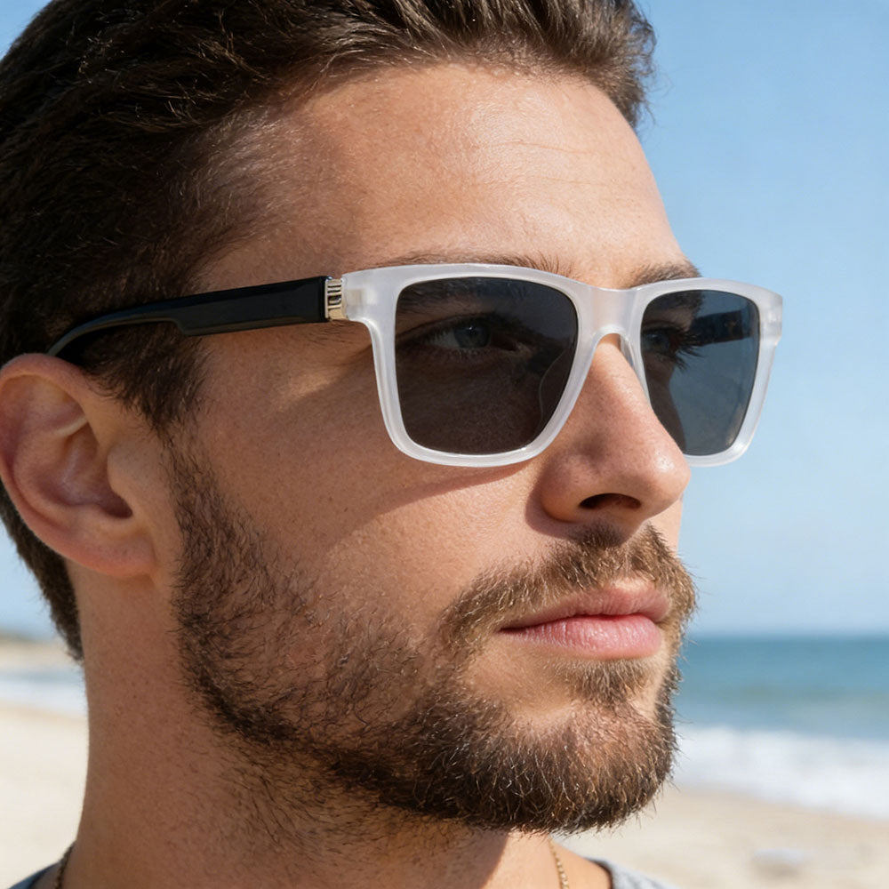 Ochelari de Soare Techsuit (8506), Forma Patrata, Gri