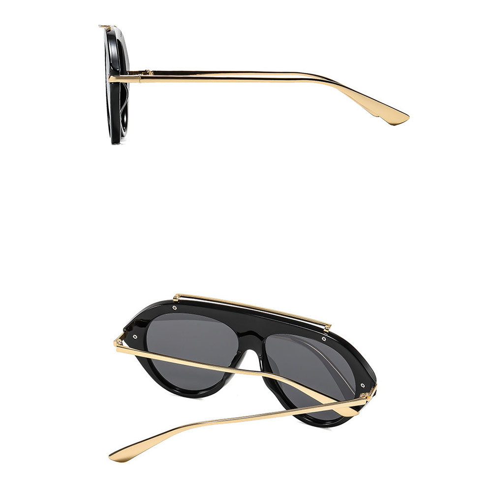 Ochelari de Soare Techsuit (8092), Aviator, Negru