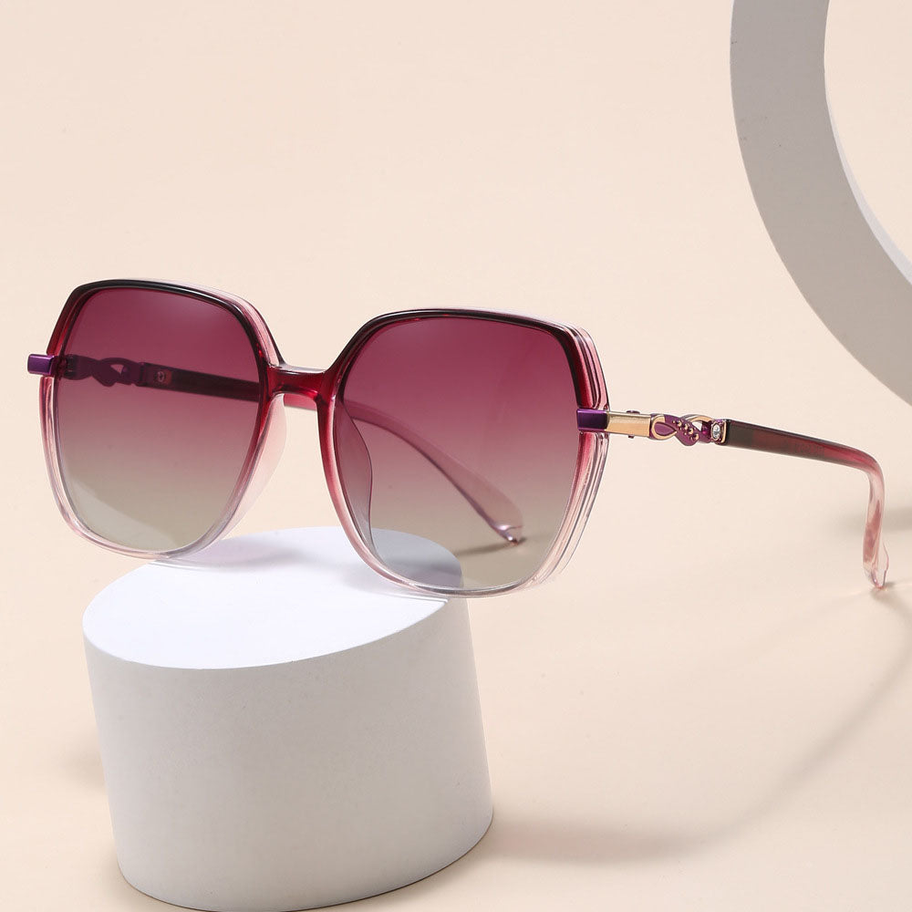 Ochelari de Soare Techsuit (5223), Policarbonat, Gri / Roz