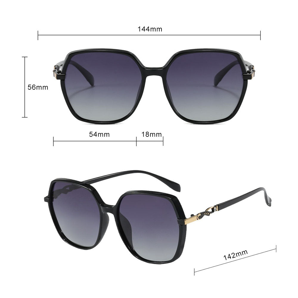 Ochelari de Soare Techsuit (5223), Policarbonat, Gri / Roz
