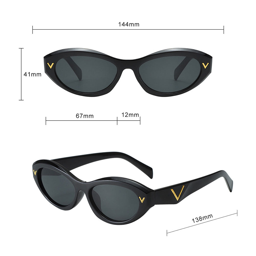 Ochelari de Soare Techsuit (77115), Policarbonat, Negru
