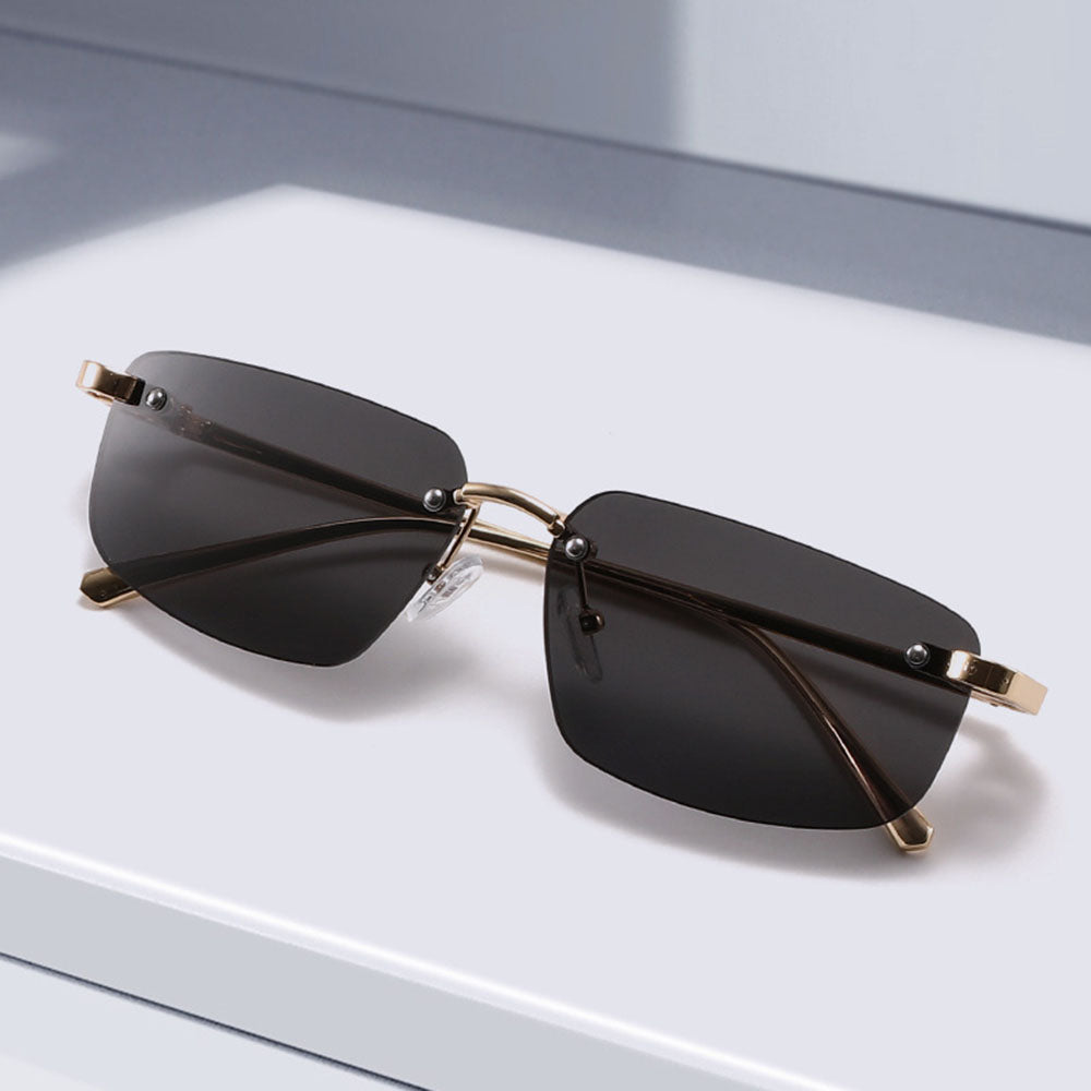 Ochelari de soare Techsuit (S098), Frameless, Roz