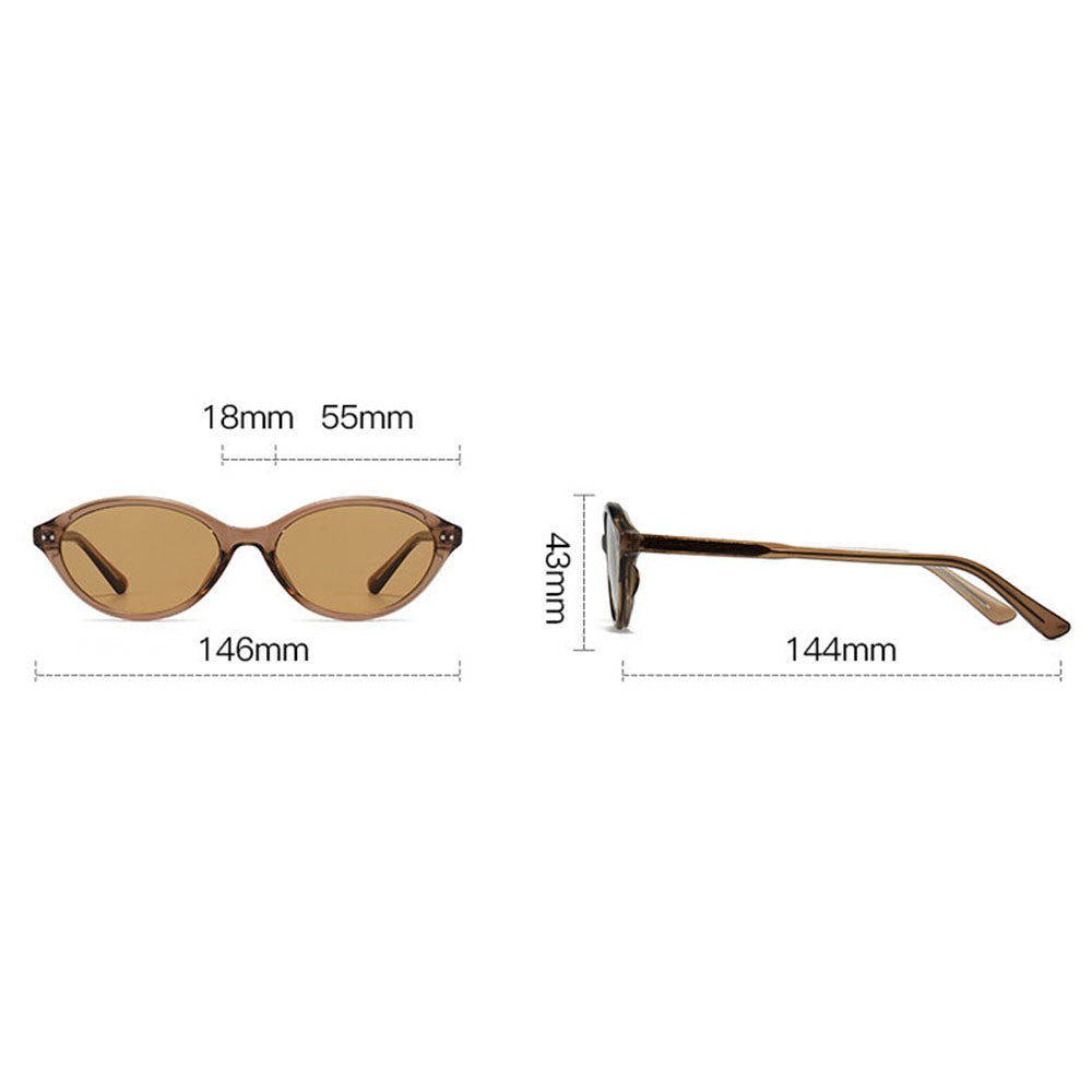 Ochelari de Soare Techsuit (99034), TR90, Negru