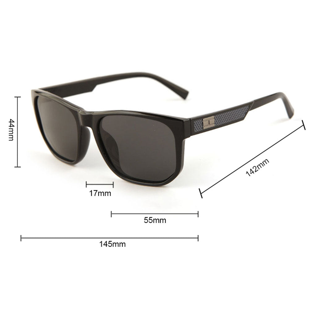 Ochelari de Soare Techsuit (8502), Wayfarer, Gri