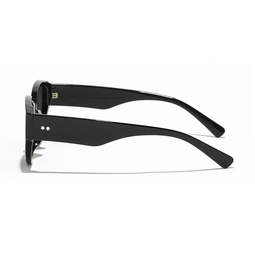 Ochelari de Soare Techsuit (17002), Oval, Policarbonat, Negru
