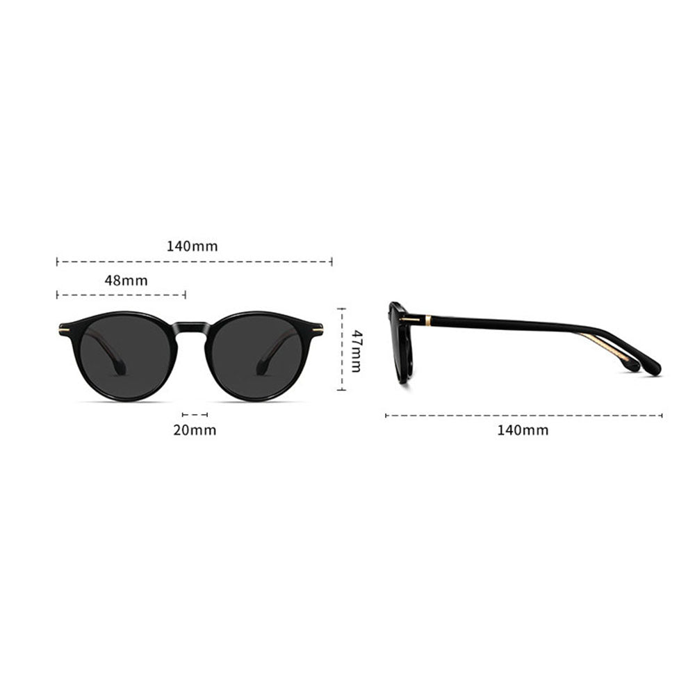 Ochelari de Soare Techsuit (31235), TR90, Negru