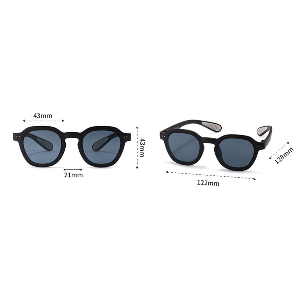 Ochelari de Soare Techsuit (8447), TPEE, Gri, Negru
