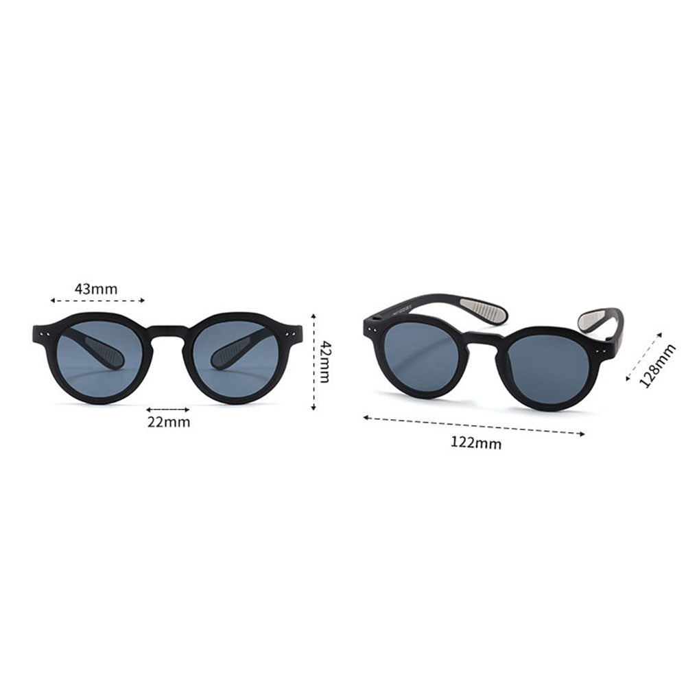 Ochelari de Soare Techsuit (8443), TPEE, Gri, Roșu