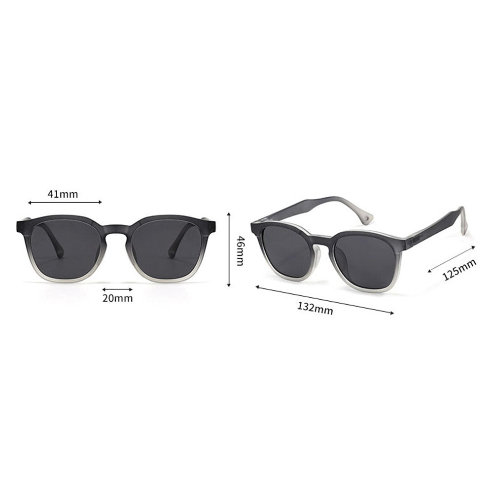 Ochelari de Soare Techsuit (691), TR90, Gri, Portocaliu