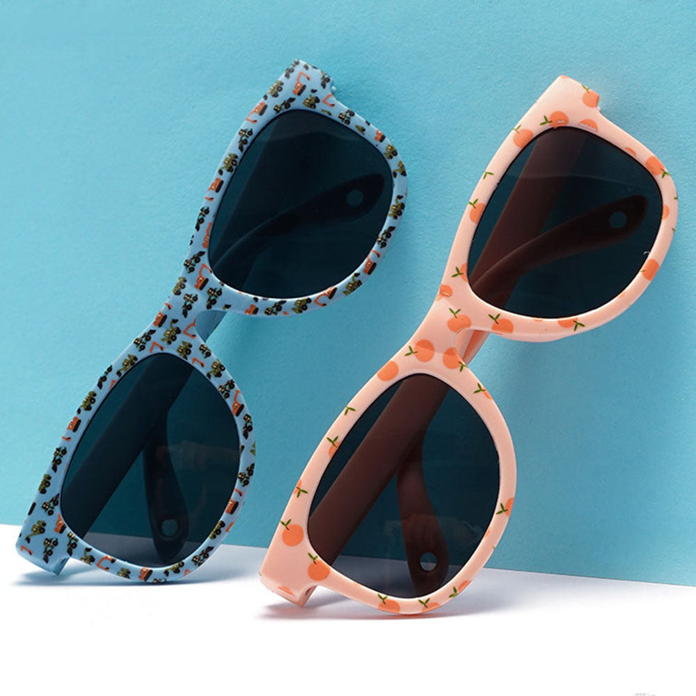 Ochelari de Soare Techsuit (5218), TPEE, Gri, Albastru
