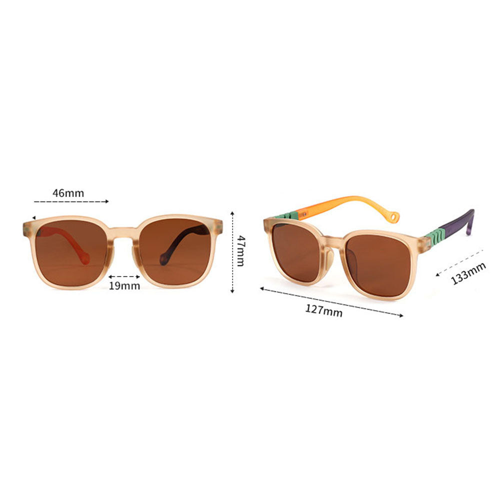 Ochelari de Soare Techsuit (9694), TR Frame, Gri Lentile, Albastru Multicolor