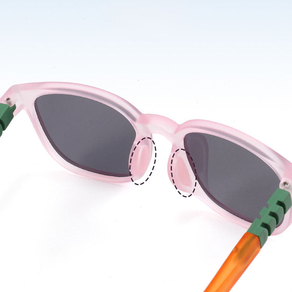 Ochelari de Soare Techsuit (9694), TR Frame, Gri Lentile, Albastru Multicolor