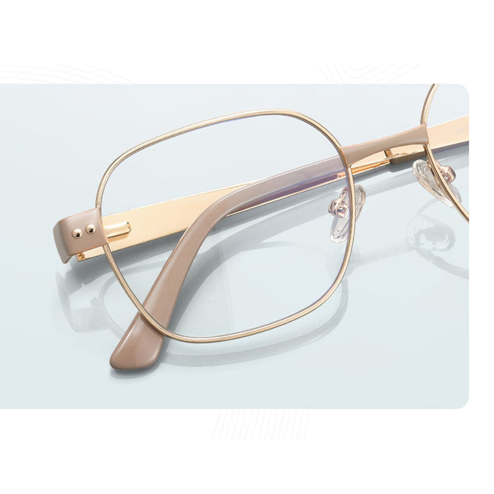 Ochelari Protectie Calculator Techsuit Reflex PC (3172), Dreptunghiular, Roz / Auriu