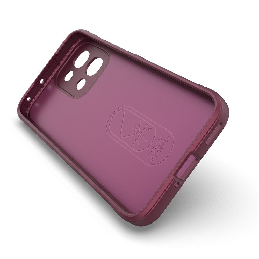 Husa de protectie Techsuit Magic Shield compatibil cu Oppo A6 Pro 4G / Oppo A6 Pro 5G, Bordeaux