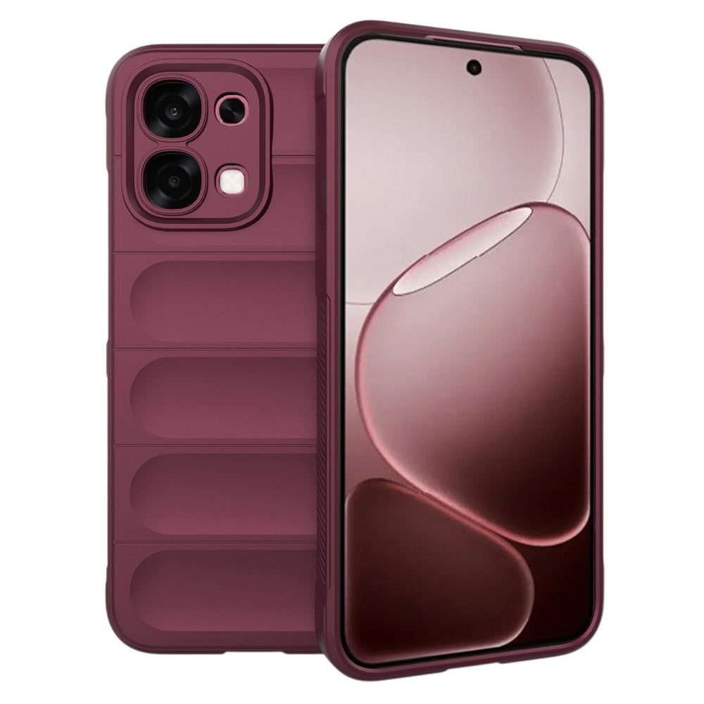 Husa de protectie Techsuit Magic Shield compatibil cu Oppo A6 Pro 4G / Oppo A6 Pro 5G, Bordeaux