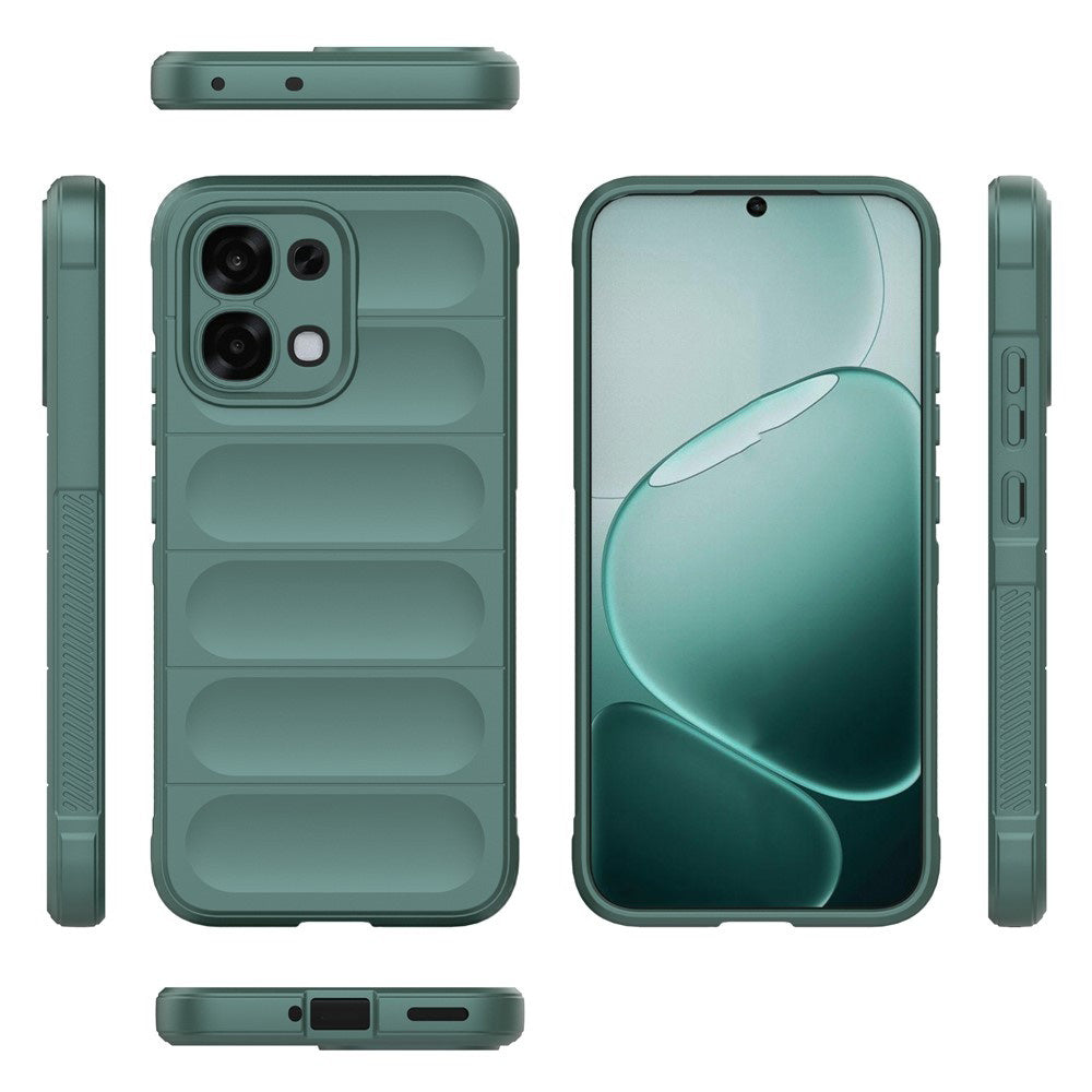 Husa de protectie Techsuit Magic Shield compatibil cu Oppo A6 Pro 4G / Oppo A6 Pro 5G, Verde