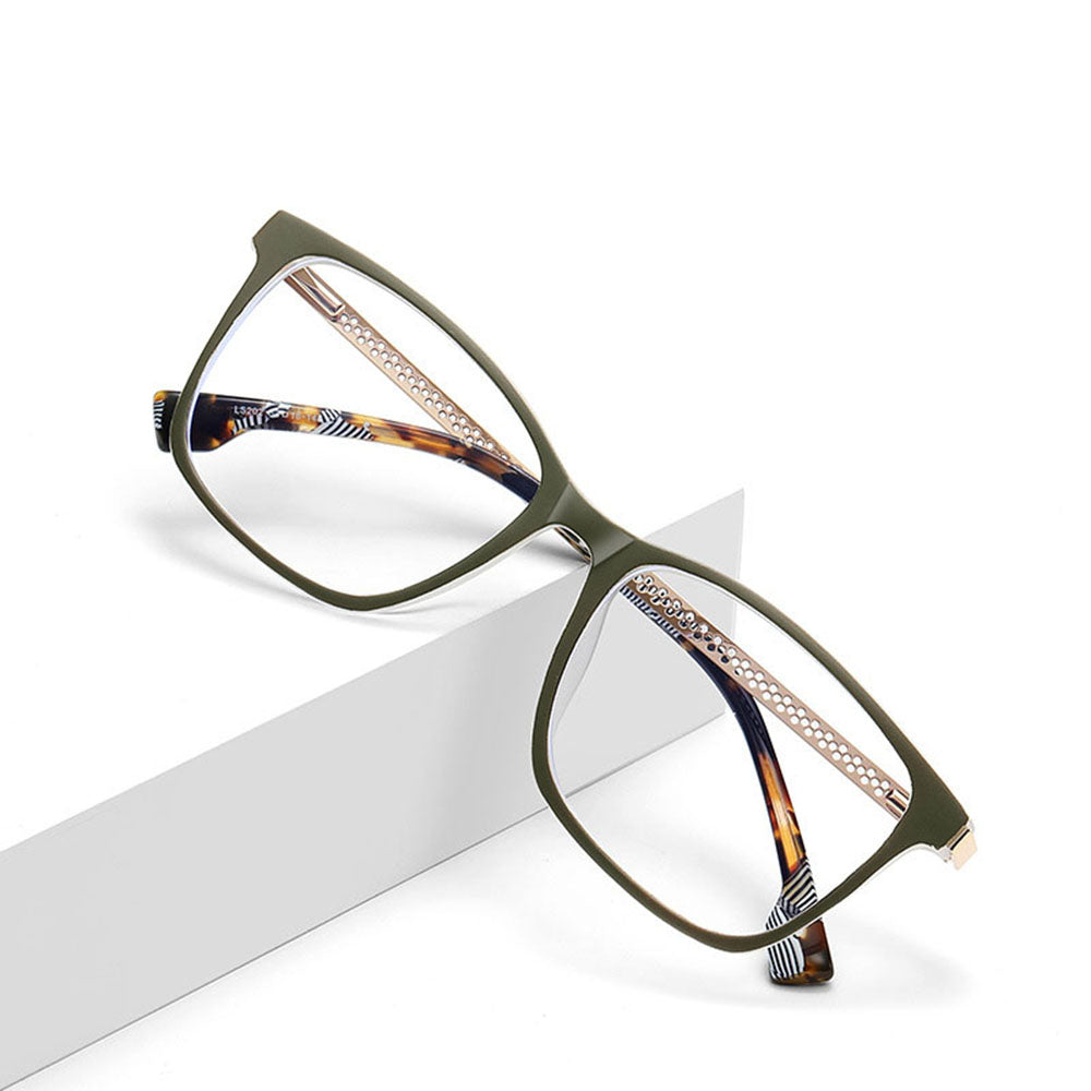 Ochelari Protectie Calculator Techsuit Reflex PC (LS202), Flat-Top, Verde