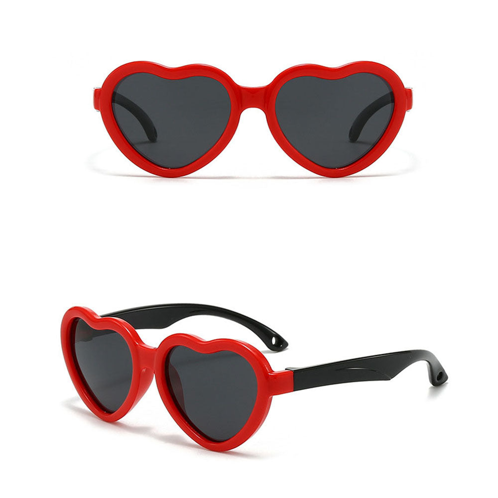 Ochelari de Soare Techsuit (23070), TPEE, Gri, Negru / Roșu