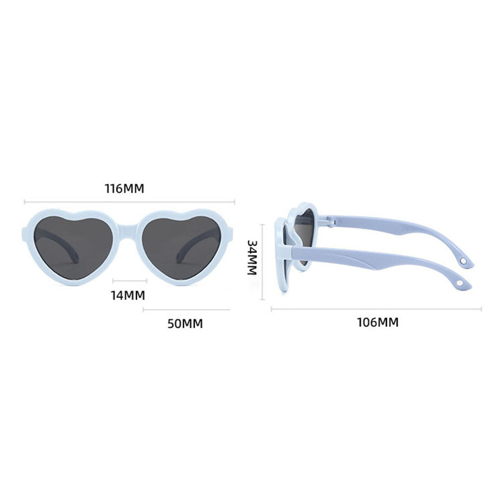 Ochelari de Soare Techsuit (23070), TPEE, Gri, Negru / Roșu