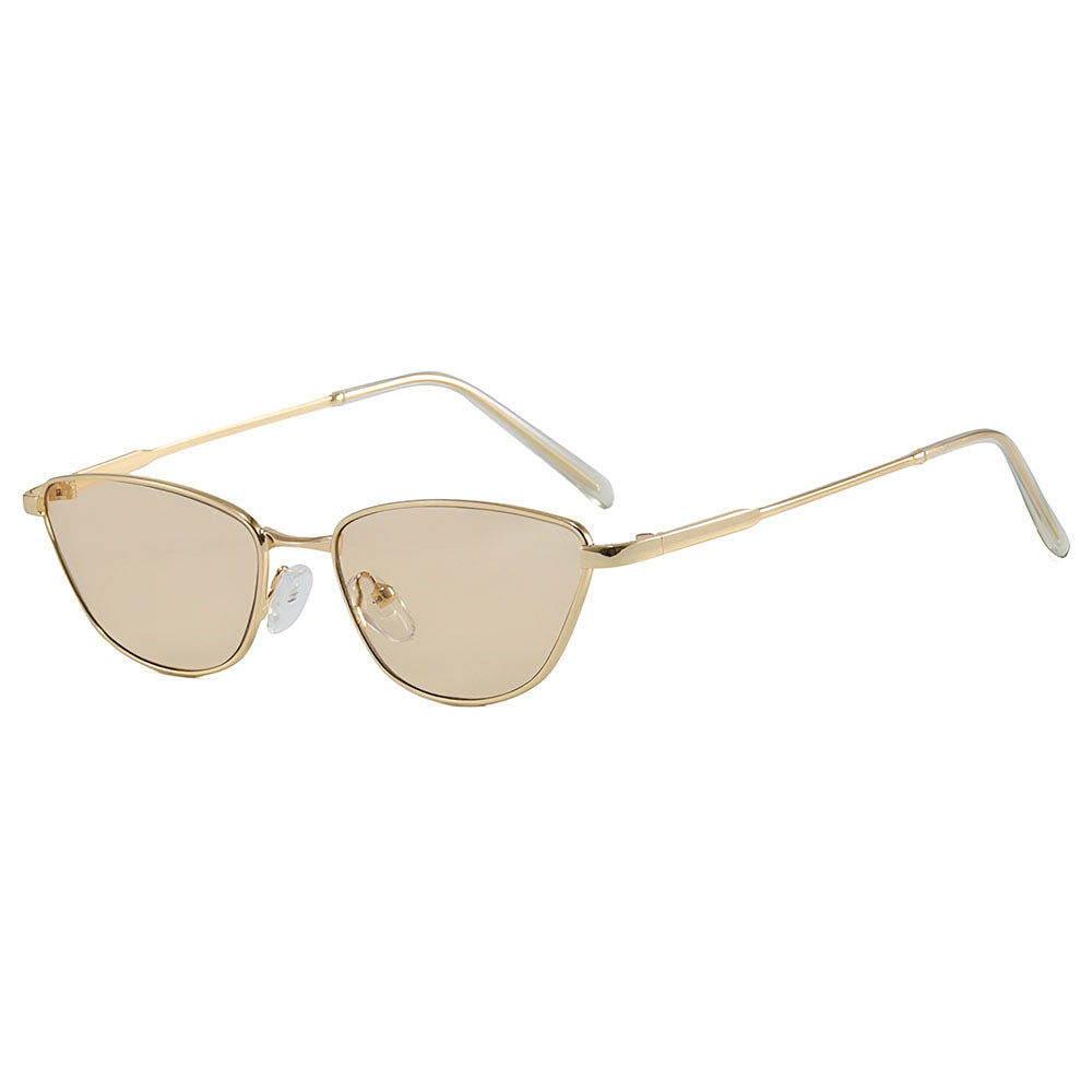 Ochelari de Soare Techsuit (622), Cat-Eye, Auriu