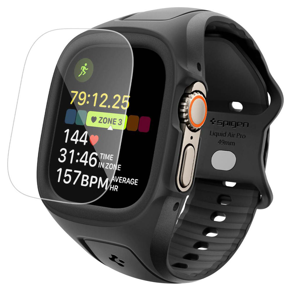 Husa smartwatch Apple Watch Ultra / Ultra 2 / Ultra 3, Negru
