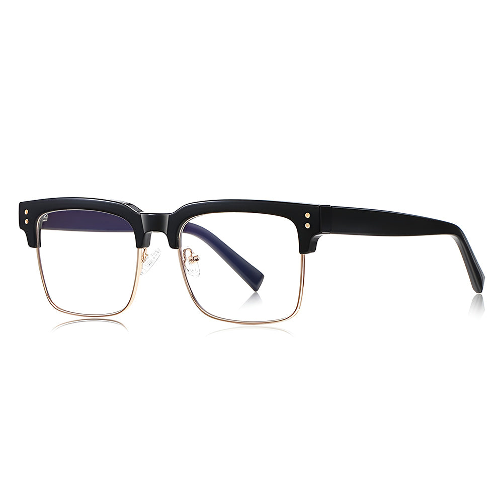 Ochelari Protectie Calculator Techsuit Reflex PC (2205), Patrati, Negru / Auriu