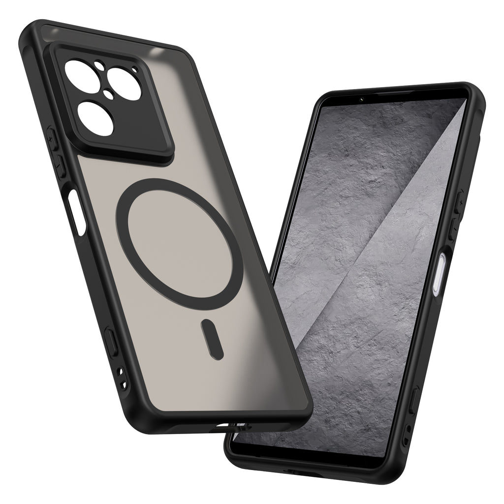 Husa de protectie Techsuit HaloFrost II MagSafe compatibil cu Sony Xperia 1 VIII, Negru