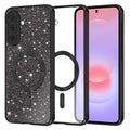 Husa de protectie Techsuit Luxury Glitter MagSafe compatibil cu Samsung Galaxy A37 5G, Negru