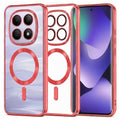 Husa de protectie Techsuit Luxury Crystal MagSafe compatibil cu Xiaomi Redmi Note 15 5G / Note 15 4G / Poco M8 5G, Roșu