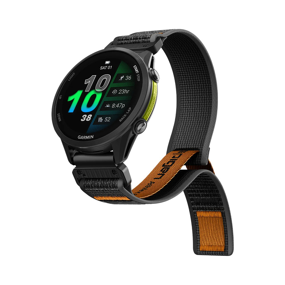 Curea smartwatch Spigen Athlex Air compatibil cu Garmin Fenix 5 / Fenix 6 / Forerunner 945, Negru