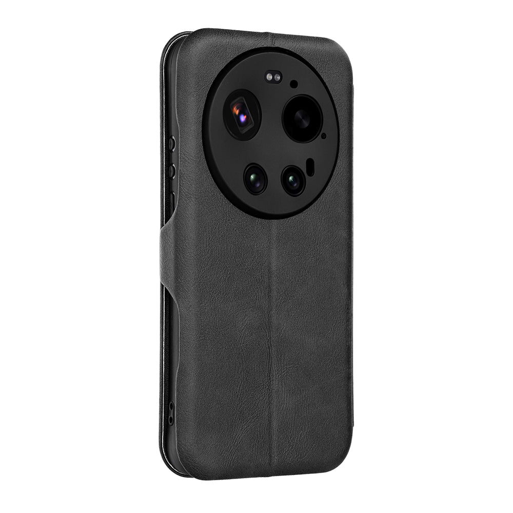 Husa de protectie Techsuit Safe Wallet Plus compatibil cu Xiaomi 17 Ultra, Negru