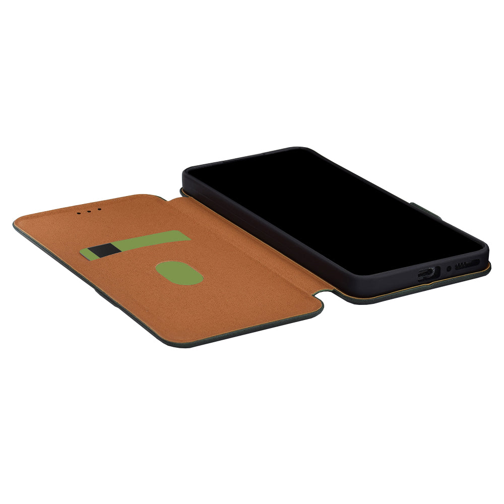 Husa de protectie Techsuit Safe Wallet Plus compatibil cu Xiaomi Redmi A7 Pro 4G, Verde