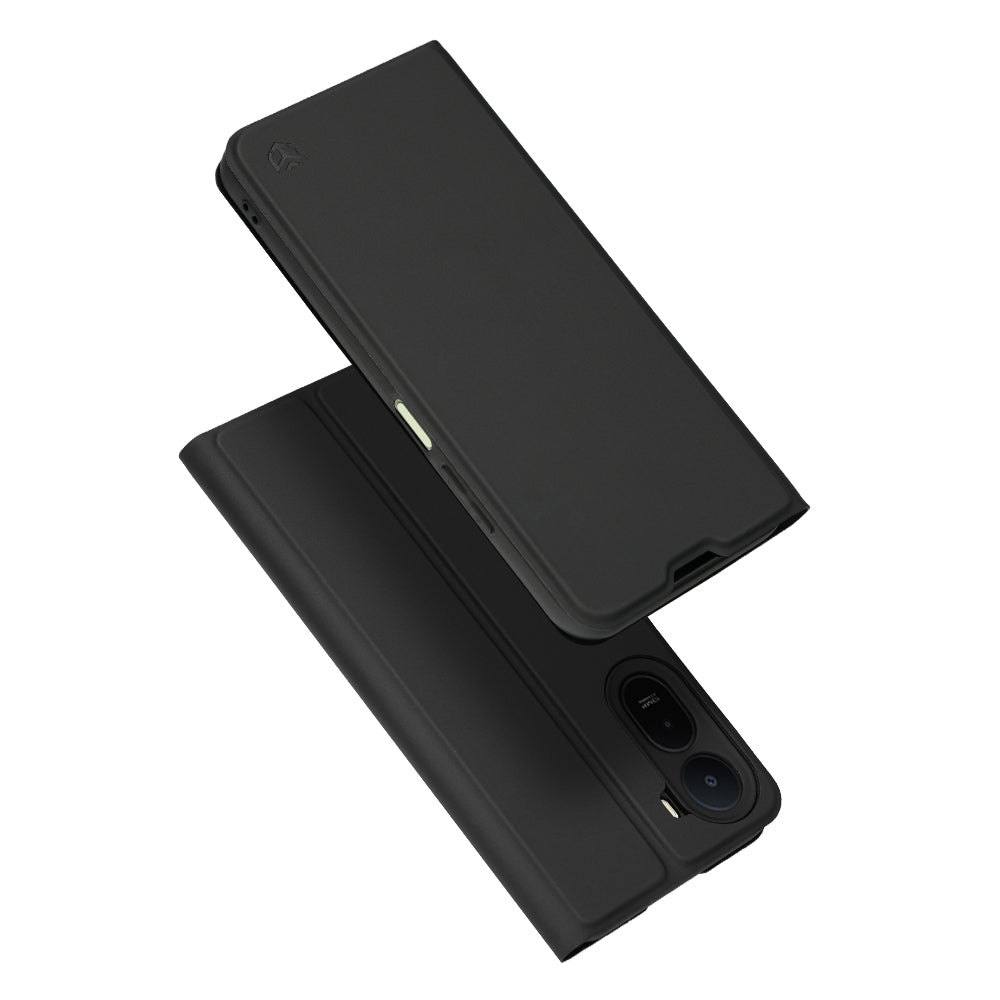 Husa de protectie Techsuit Magskin Book compatibil cu Xiaomi Redmi A7 Pro 4G, Negru