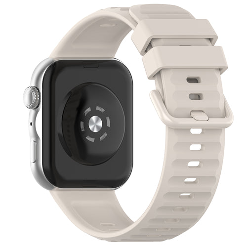Curea smartwatch Techsuit compatibil cu Huawei Watch Fit 5 Pro, Crem