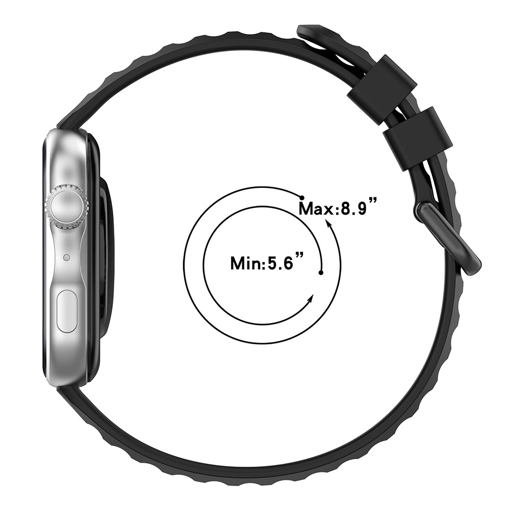 Curea smartwatch Techsuit compatibil cu Huawei Watch Fit 5 Pro, Gri