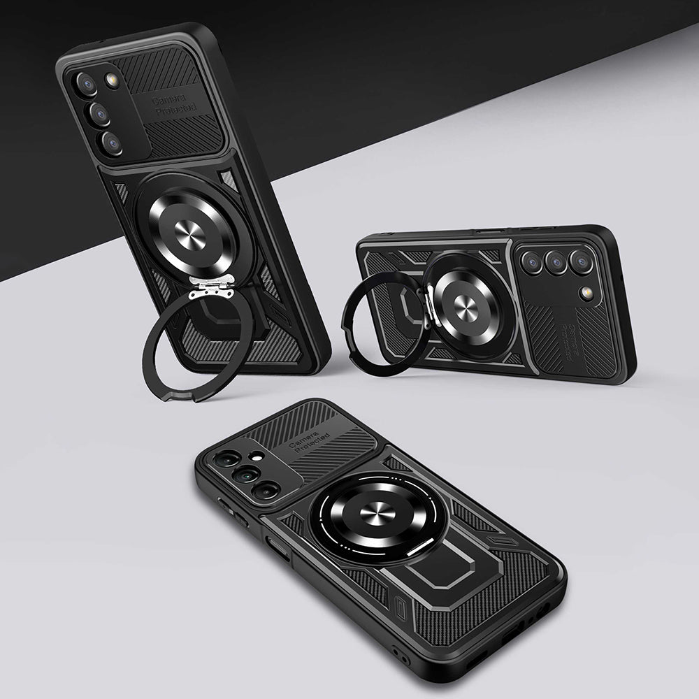 Husa de protectie Techsuit RuggedCam compatibil cu Samsung Galaxy A27 5G, Gri