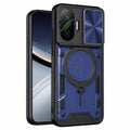 Husa de protectie Techsuit CamGuard Pro compatibil cu Xiaomi Poco F7, Albastru
