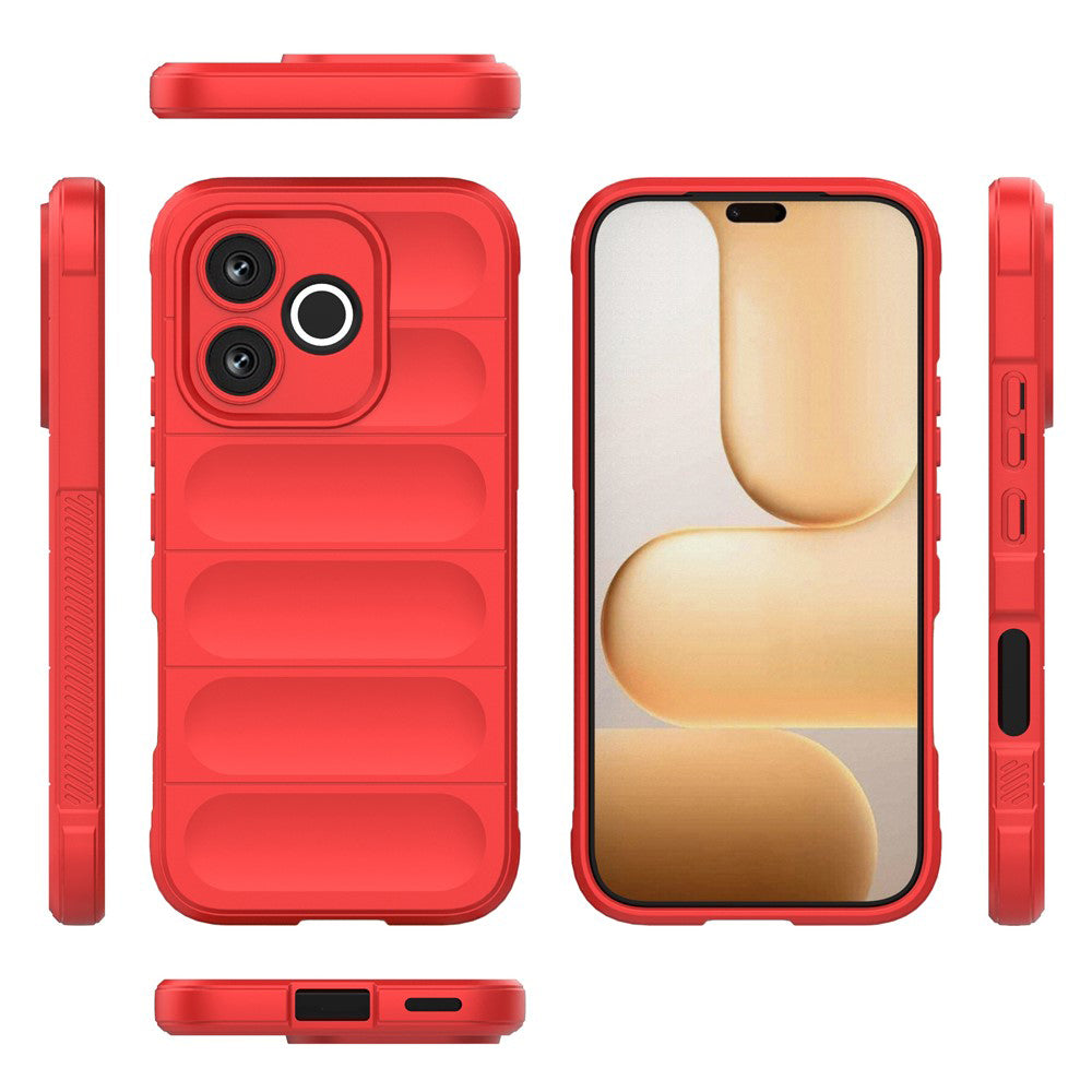 Husa de protectie Techsuit Magic Shield compatibil cu Honor 600 Lite, Roșu