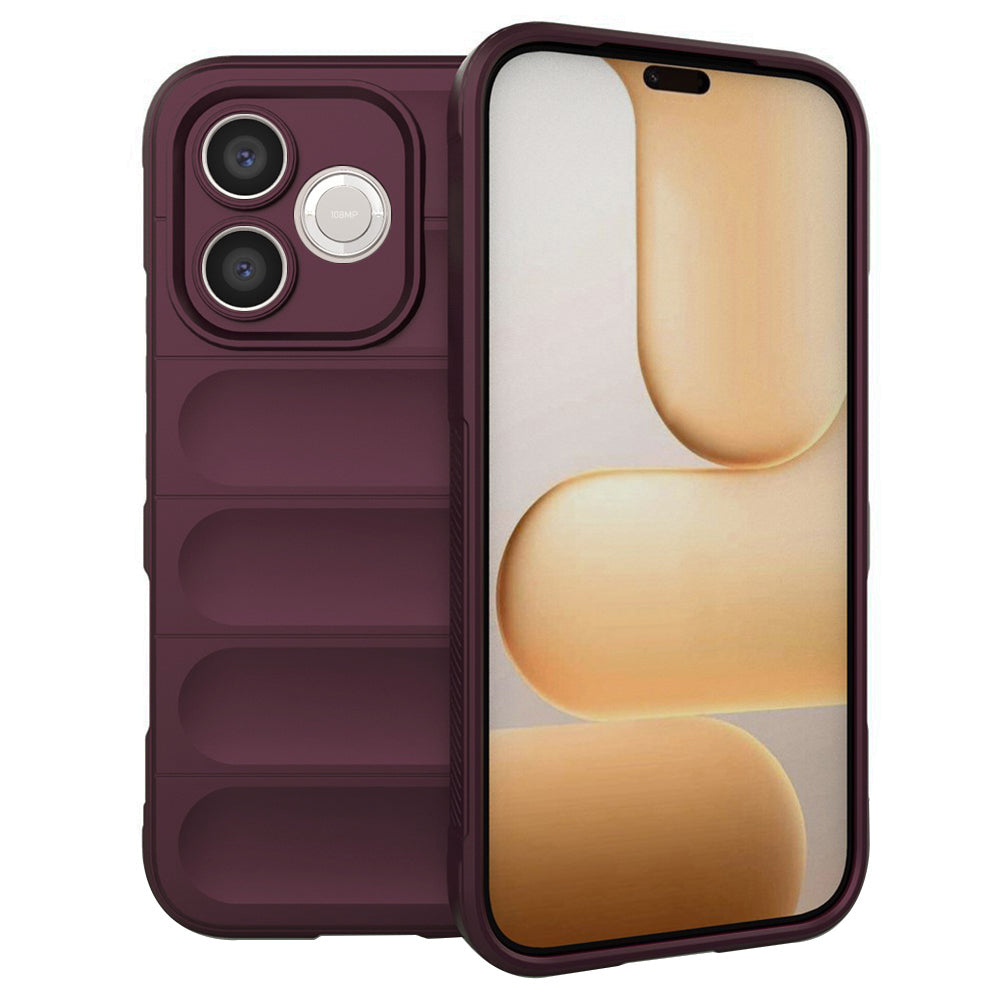 Husa de protectie Techsuit Magic Shield compatibil cu Honor 600 Lite, Bordeaux