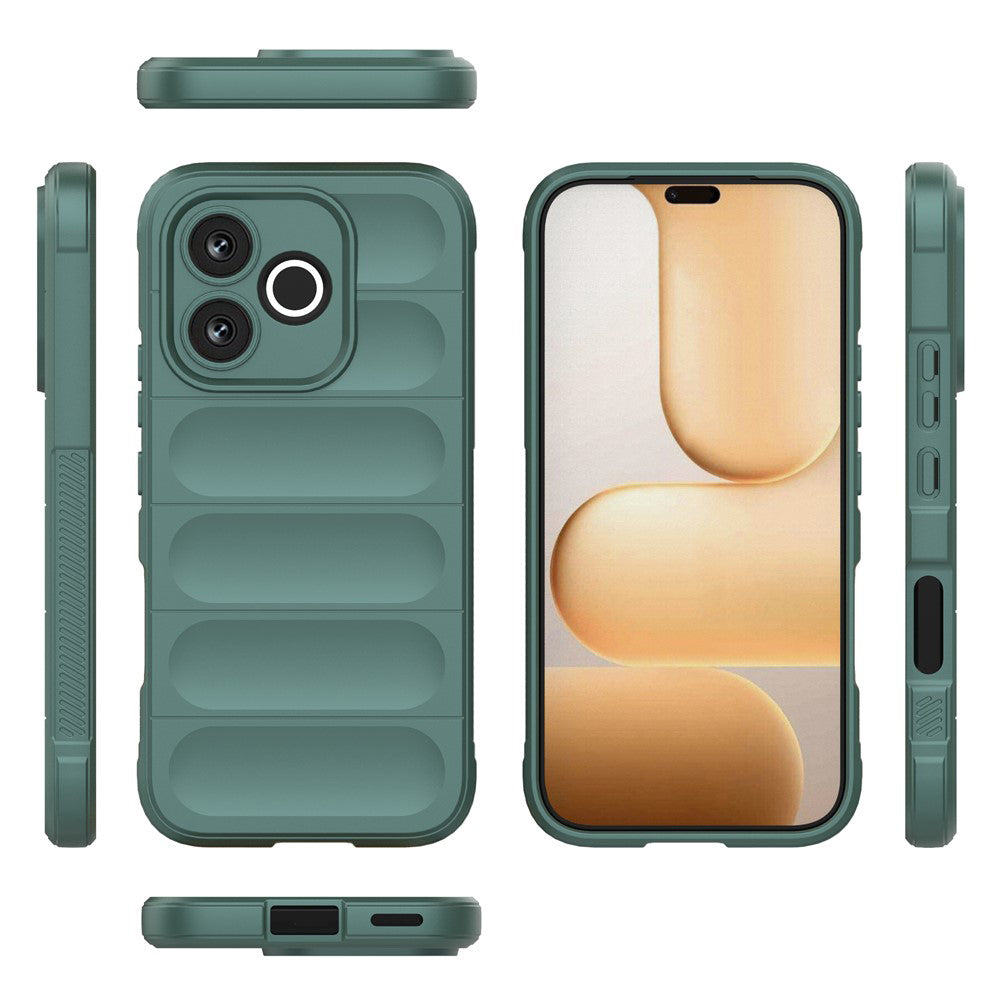 Husa de protectie Techsuit Magic Shield compatibil cu Honor 600 Lite, Verde