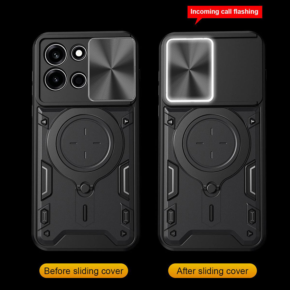 Husa de protectie Techsuit CamGuard Pro compatibil cu OnePlus Nord 6, Albastru
