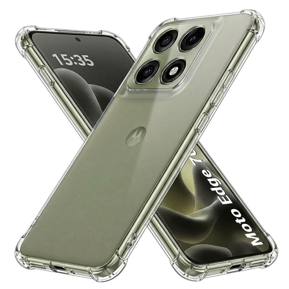 Husa de protectie Techsuit compatibil cu Motorola Edge 70 Pro, Transparent
