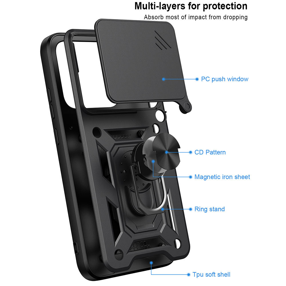 Husa de protectie Techsuit CamShield Series compatibil cu Motorola Edge 70 Pro, Verde