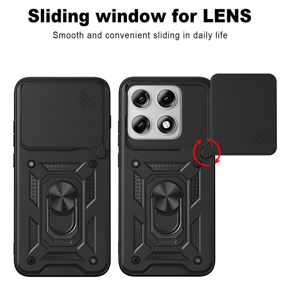 Husa de protectie Techsuit CamShield Series compatibil cu Motorola Edge 70 Pro, Roz