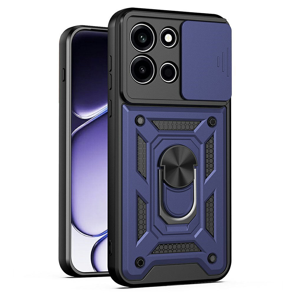 Husa de protectie Techsuit CamShield Series compatibil cu OnePlus Nord 6, Albastru